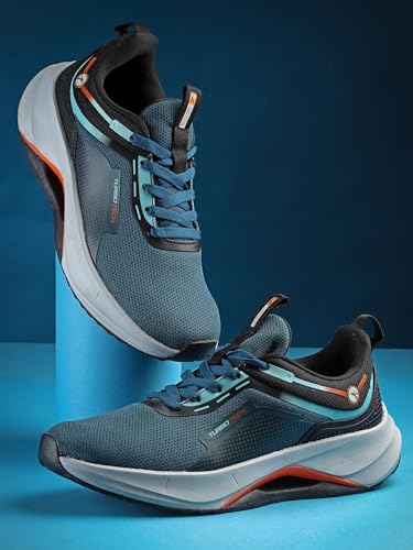 Image of Action | Athleo | BULLET-218 | Men's | Lace-Up | Running | Shoes | Stylish | Lightweight | Comfortable | Trendy | Sports | Shoes