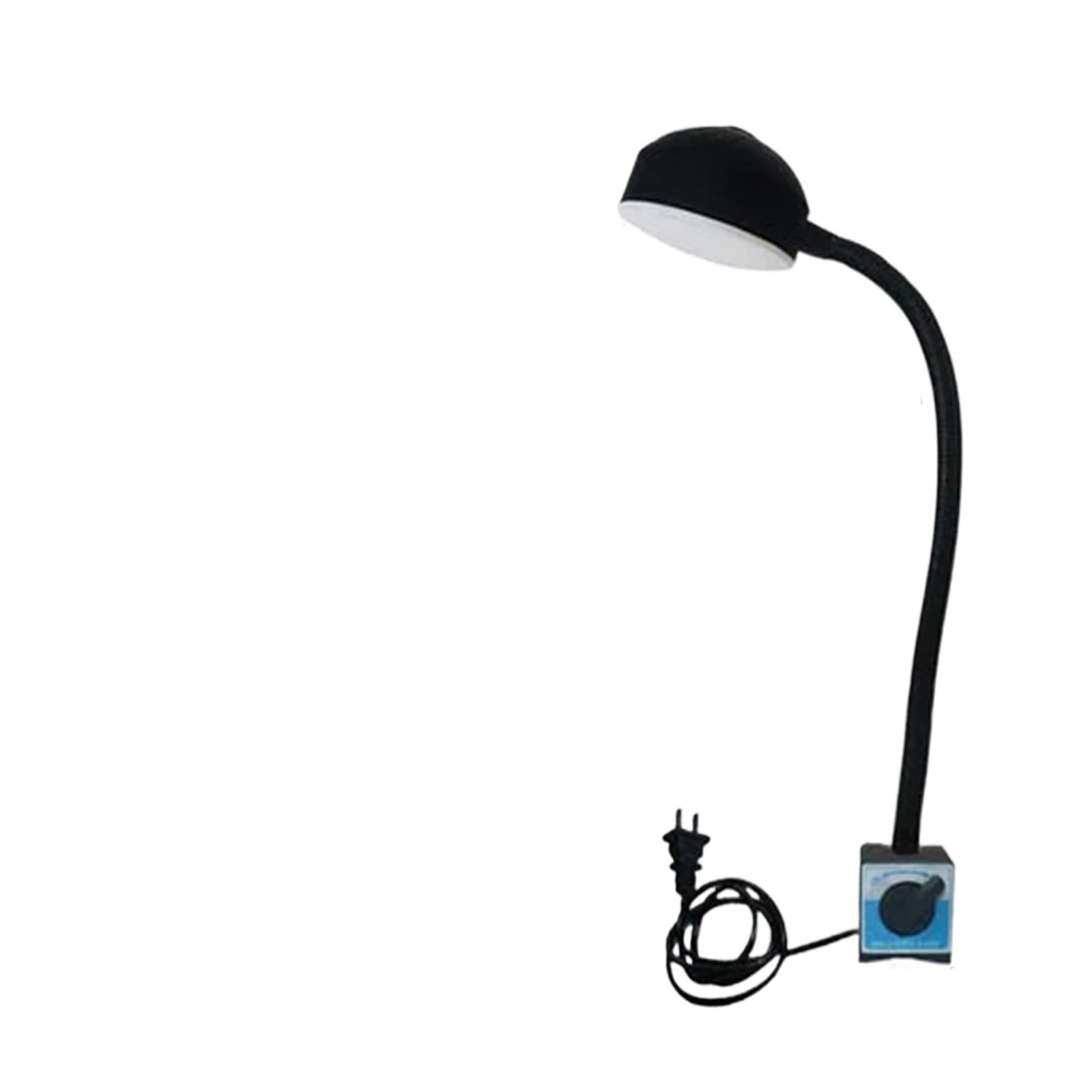 Tokarka światło robocze LED, 12 W, 110-220 V, 24-36 V, elastyczna, długość 40 cm, klips typu łabędzia szyja, magnetyczna lampa podstawowa (przełącznik magnetyczny, US)
