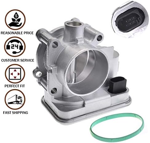 MUSCOLOTECH 04891735AC Original Fuel Injection Electronic Throttle Body Assembly For Dodge Avenger 2008-14/Journey 2009-17/Caliber 2007-12/Patriot 2007-17/Chrysler 200 11-14/Sebring 07-10 2.0L 2.4L