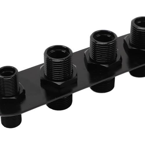 KIMISS Alumínio 4 Vias, Encaixe de Anteparo AC Em Liga de Alumínio Universal 4 Portas Substituição d