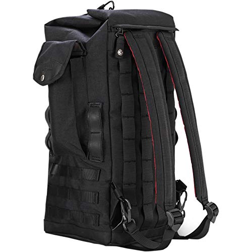 Burly Brand B15-1013B Sissybar Bag/Backpacks - Black Cordura Nylon