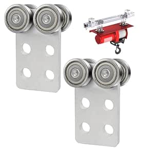 Unistrut Trolley Assembly Strut Rollers Stainless Steel 4 Wheel Silent ...