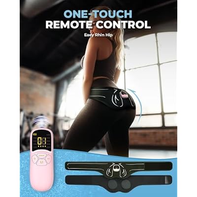 EM25-glute Toning Device, Hip Trainer with 10 Modes & 30 Intensity Levels, Smart Glute Muscle Toner for Muscle Activation and Fitness Hip Training, Workout Equipment for Home, Gym & Office