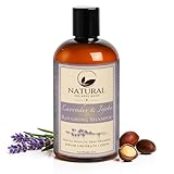 Natural Escapes Lavender & Ylang Ylang Shampoo Nourishes & Hydrates Your Hair! Gentle, Sulfate-free Shampoo Leaves Hair Soft& Full! Pure Essential Oils Stimulate Hair! Organic Non-Drying Formula-16 Oz
