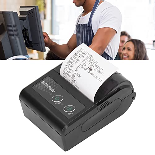 lvifloae Stampante per ricevute Bluetooth Controllo smartphone Stampante termica per