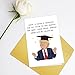 Supoeguk Funny Graduation Card for Him Her, Graduation Cards Gift for High School College Grad, Nobody Is Better at Graduating Than You