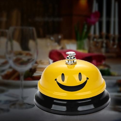 Miniatura 5 de Campana De Mesa De Metal - Timbre De Llamada Y Recepción Para Restaurante, Cocina, Hotel, Bar Y Servicio