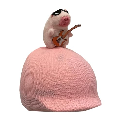 Funda para casco de esquí capibara accesorio de snowboard y gorro tejido suave