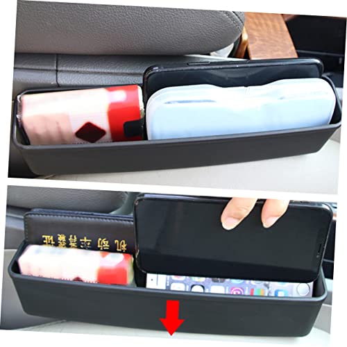 Portavasos organizador para asiento de coche negro miniatura 5