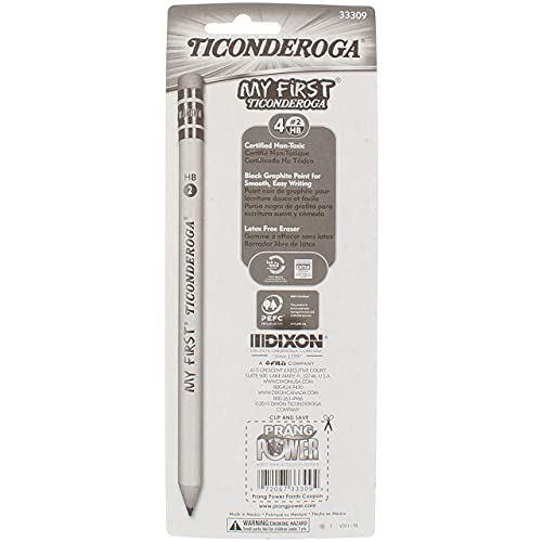 My First Ticonderoga Primary Pencil and Bonus Sharpener- 2 Pk - Image 5