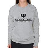  All+Every Batman Wayne Industries Logo Women\'s Sweatshirt