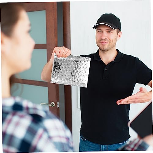 NUOBESTY 100 Pçs Saco De Bolhas Saco De Embalagem Sacos Para Embalagem De Roupas Envelopes Bolha Enc