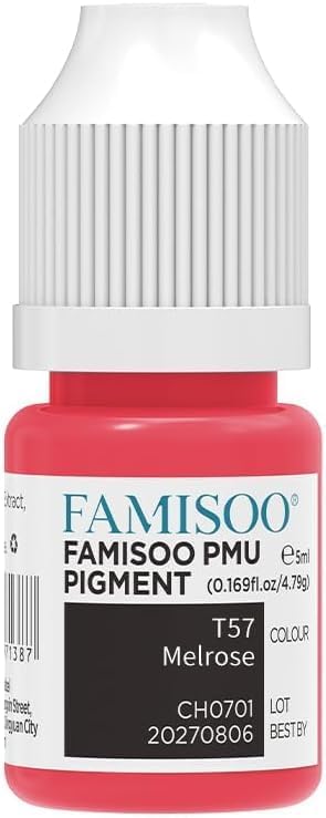 FAMISOO Pigmento para Lábios PMU Melrose-T57, 5 mL