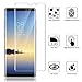 3 Pack LK Screen Protector for Samsung Galaxy Note 8, New Version, Full Coverage, Case Friendly, HD Transparent Flexible TPU film