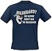 Die Eiskönigin Hildegard Männer T-Shirt blau L 100% Baumwolle Disney, Fan-Merch, Filme, Nachhaltigkeit