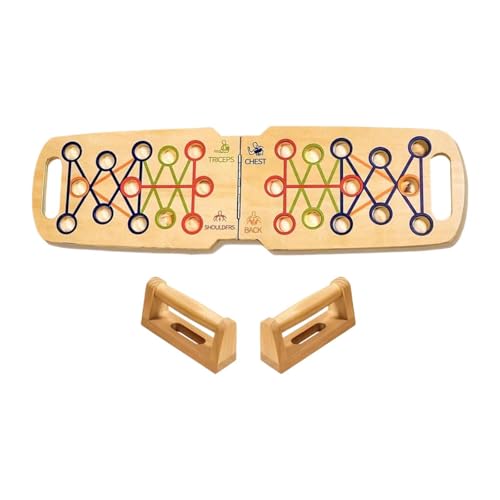 Qraatosi Wooden Portable Equipment Exercise Board for Exercise Gym Back