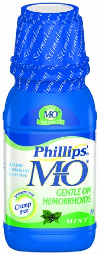Phillips' Milk of Magnesia with Mineral Oil, Mint, 12-Ounce (Pack of 2)