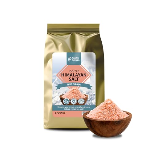 Pacific Pelican Iodized Himalayan Pink Salt
