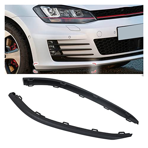 Cbuqb Yuaili Store Car Front Bumper Lip Lower Spoiler Air Deflector Valance Trim Fit For Volkswagen Vw Golf Mk7 Gti 2015 2016 2017 5Gg8059039B9 #TOP1