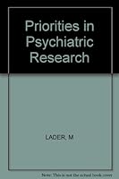 Priorities in Psychiatric Research 0471278335 Book Cover