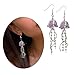 QIEIEI Earrings,Handmade Jellyfish Ear Jewelry Fashionable Jellyfish Earrings Distinctive Dangle Ear Hook for Parties Gathering