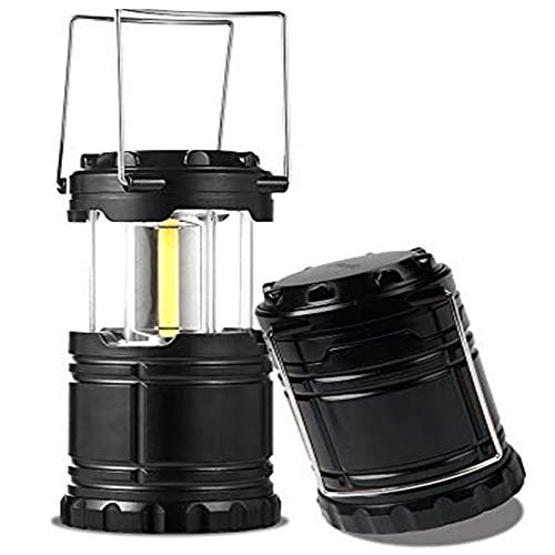 yodo 2 Pack LED Collapsible Camping Lantern,Black