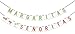 "Margaritas with My Senoritas" Banner - Bachelorette Party Decorations - Mexican Fiesta Party Supplies
