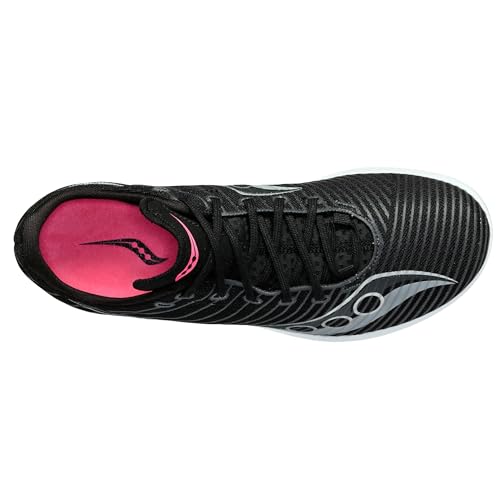 Saucony Women's Velocity MP Sneaker, Black/Vizi, 5 - image 8