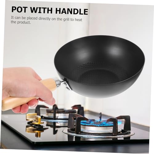 Wok pequeño antiadherente MAGICLULU con mango cómodo miniatura 7