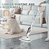 11-in-1 Steam Mop, Powerful Handheld Steam Cleaner for Home with 23FT Cord &15.2 OZ Water Tank, 3 Steam Modes MultiPurpose Steam Mop for Hardwood Floors, Clothes, Tile, Windows, Carpet