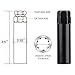 DCVAMOUS 7 Spline Drive Tuner Wheel Lug Nut Socket Tool - Replacement 7-Point Wheel Locks Nuts Key with Hex 13/16
