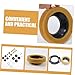 HAWILLOSCH 1set Toilet Flange Wax Installation Repair Kit Easy to Install Bathroom Gasket for Toilet Supply Lightweight Design Compatibility Simple Structure No Tools Required