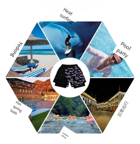 Mens 2 in 1 Anime Gym Shorts Running Shorts 2 in 1 Quick Dry Workout Athletic Shorts with Pockets2