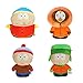 rodjl 4 Pz Cartoon Game-Doll The South Parks Peluche Stan Kyle Kenny Cartman Peluche Ripiene Bambola Bambini Kid Regalo di Compleanno 19 Cm