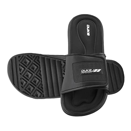 Image of Duke mens Fwc6094-black Slipper