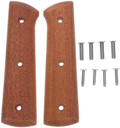 Knife Handle Kit - Wooden Replacement Scales for Cleaver, Heavy Duty