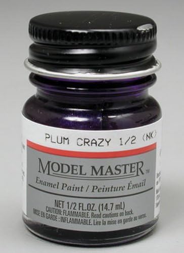 Testor'S 275017 1/2 Oz Plum Crazy Gloss Model Master Auto Enamel Paint