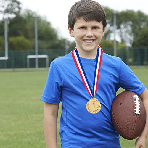 Medallas VEGCOO 6 Piezas Oro Plata Bronce para Niños