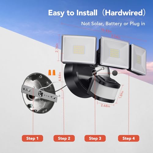 Motion Sensor Floodlight Outdoor