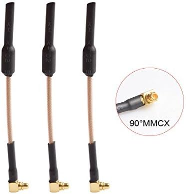 Wolfwhoop T1-S FPV 3pcs 90 Degrees 5.8GHz MMCX Whip Antenna for Wolfwhoop Q1-M Q3 Q3-S Q3-Pro Q4 Q7