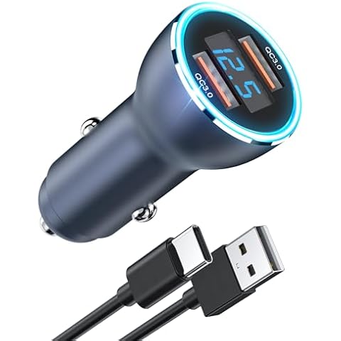 Rocketek Chargeur Voiture USB QC 3.0 Cover