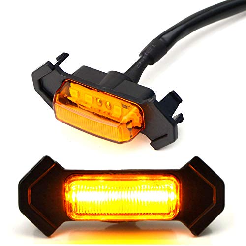 iJDMTOY Amber LED Front Grille Lighting Kit #TOP29