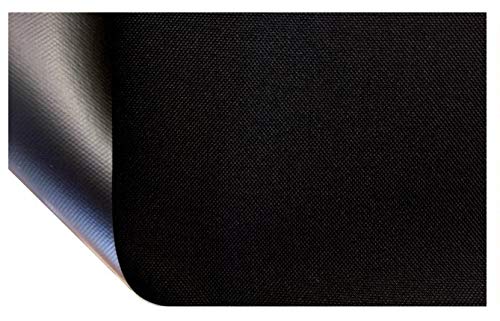 Heavy Duty Tough 100% Waterproof AQUATUF SD 600D Outdoor Canvas Fabric Material Cover SEAT (Black)