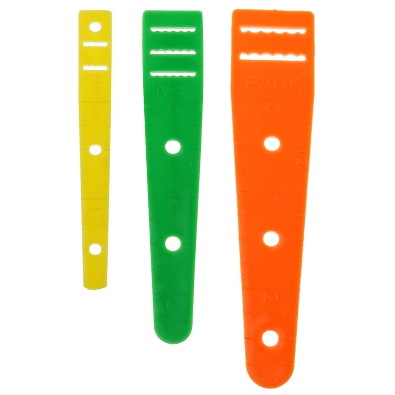 3PCS/set Plastic Elastic Glides Guides Threaders Wear Elastic Band Tool DIY Clothes Needleworking Sewing Accessories