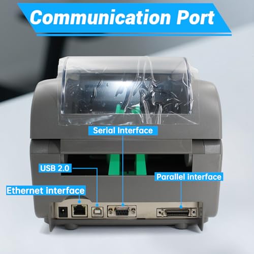 Image of GETPARTS EA2-00-0J001A00 Datamax E-Class E-4205A Mark III Advanced Label Printer Model 4 IPS Ethernet USB2.0 &Serial Interface+Parallel, No Ribbon Required