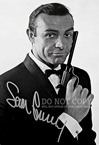 Retrato de Sean Connery de James Bond, decoración ideal para salones