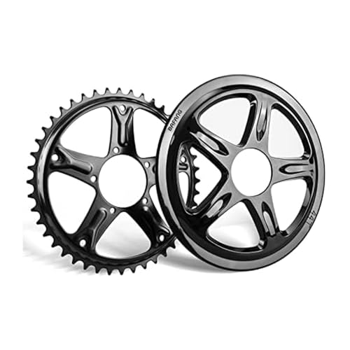 BAFANG �~�b�h���[�^�[�`�F�[�������O BBS01 BBS02 44T 46T�����BBSHD 42T 46T�p �I�t�Z�b�g�X�v���P�b�g �~�b�h�h���C�u�L�b�g�p�`�F�[�������O �d���o�C�N�ϊ��L�b�g Ebike�p�[�c 8fun�p 250W 500W 75