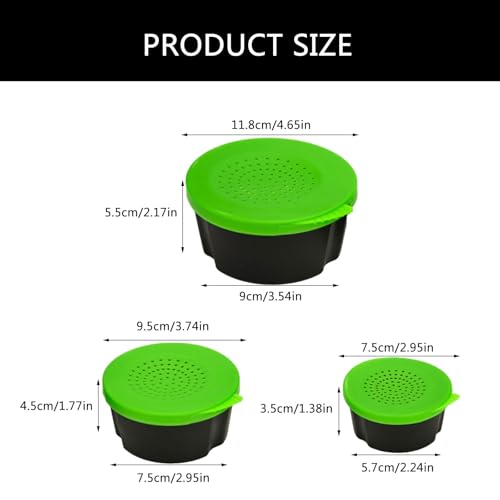 BFLKY Fishing Live Baits Box Baits Holder Case Live Baits Bucket Storage Container For Fishing Live Baits Storage - Image 9