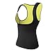 Eleady Womens No Zipper Hot Sweat Slimming Neoprene Shirt Vest Body Shapers for Fat Burner (S Fits 27.5-29.9 Waistline, Black)