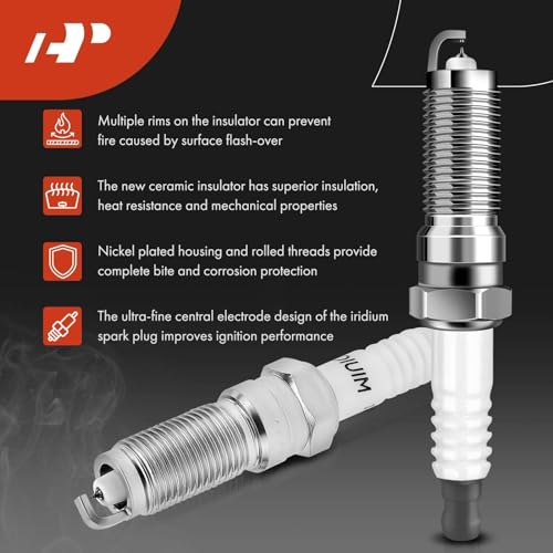 A-Premium Set of 4 Ignition Coil Pack and Iridium Spark Plugs Compatible with Ford Escape 2017-2019, Fusion 2014-2020, 1.5L by A-premium - Used condition - Image 5